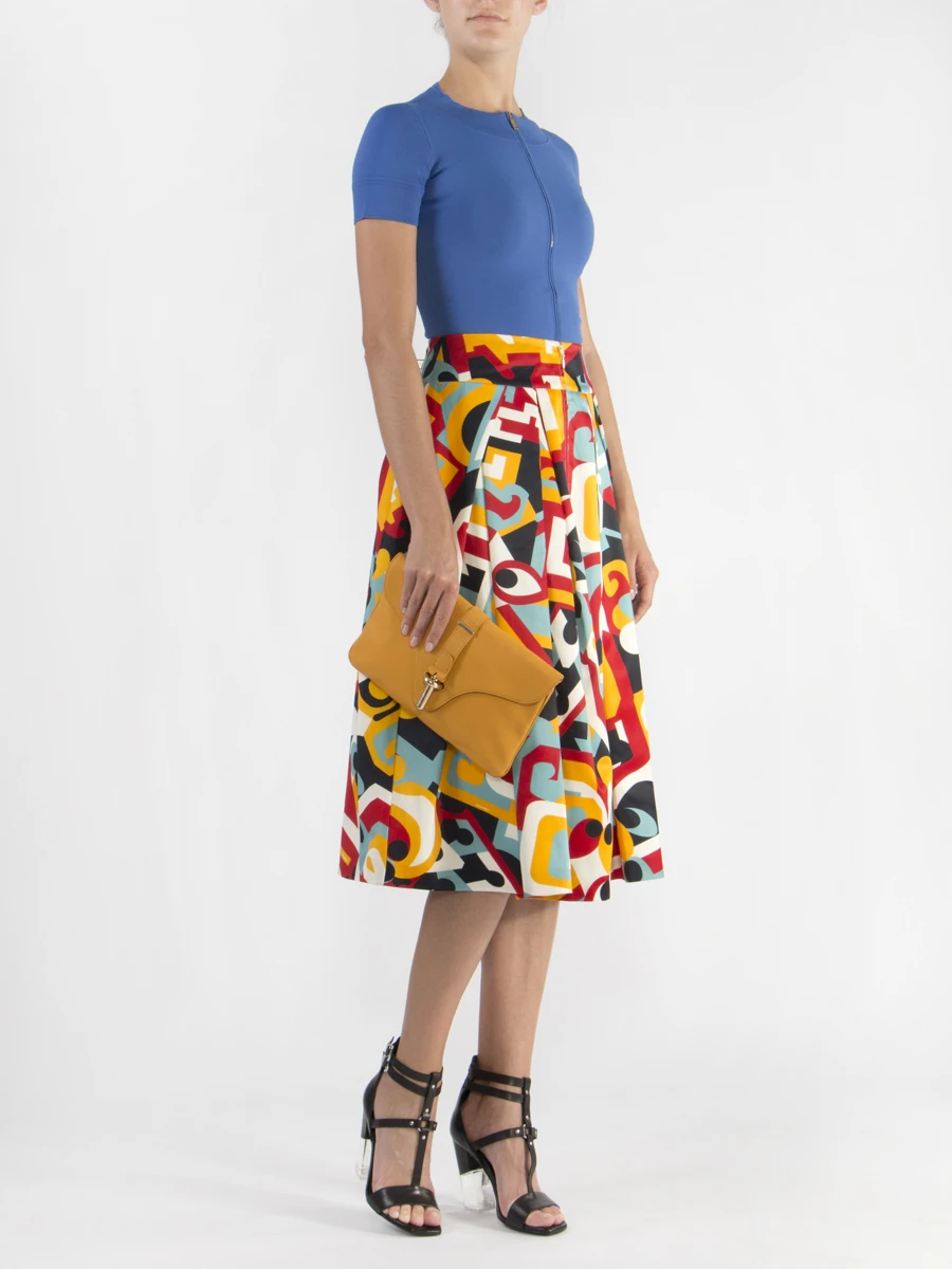 Топ DSQUARED2 S72HA0609/замок Синий Синий  Фото 2