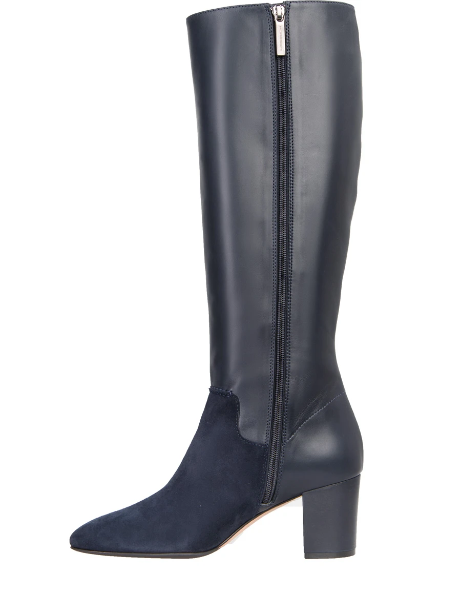 Комбинированные сапоги MORESCHI 65511/ Синий/комбинированный Синий  Фото 3