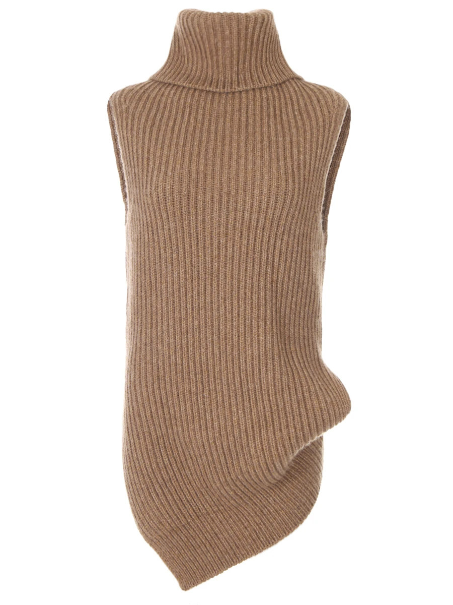 

Жилет кашемировый, Бежевый, 4819/23/95