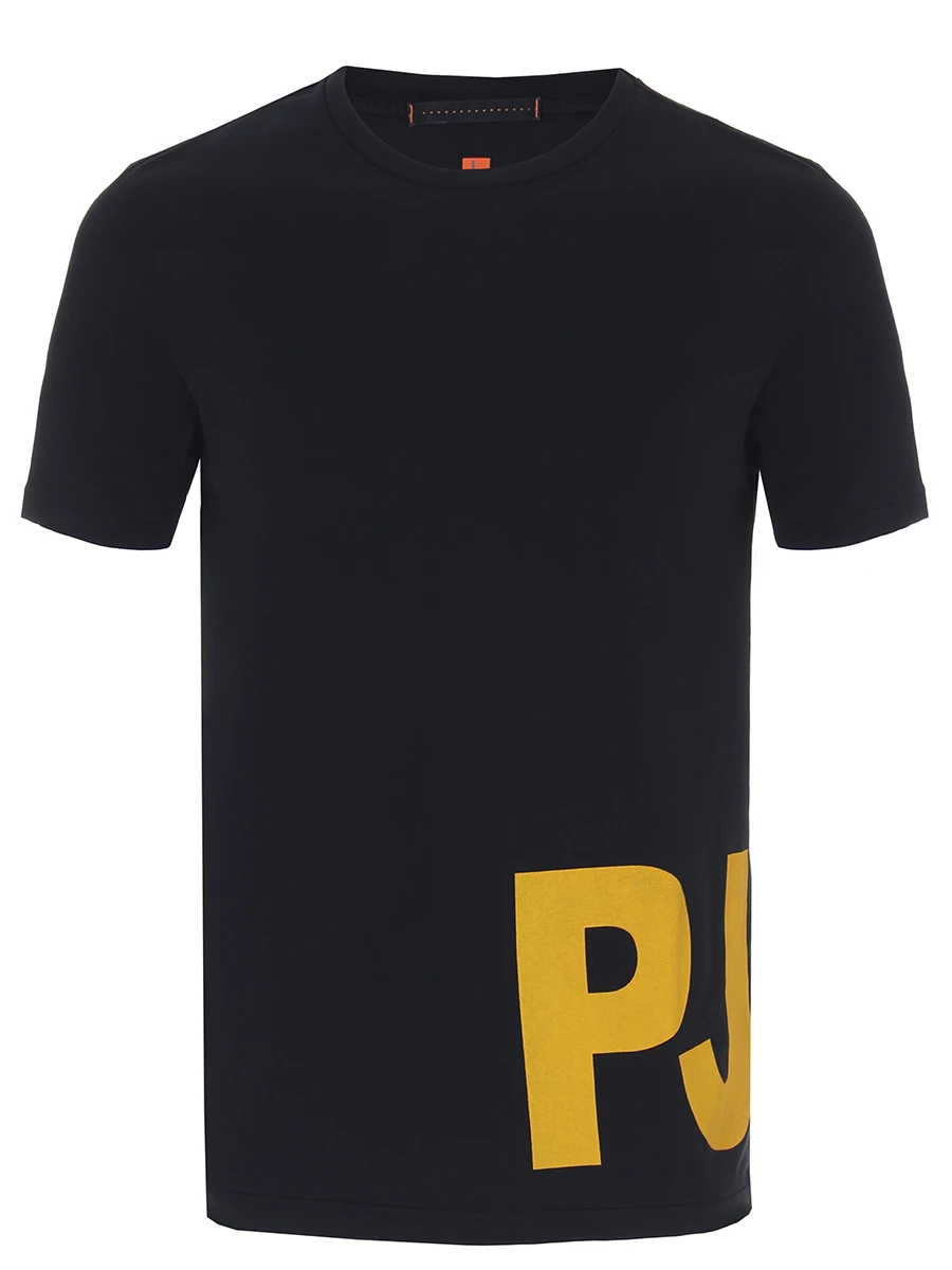 

Футболка хлопковая с принтом, Принт, 21SMPMFLETS04/710