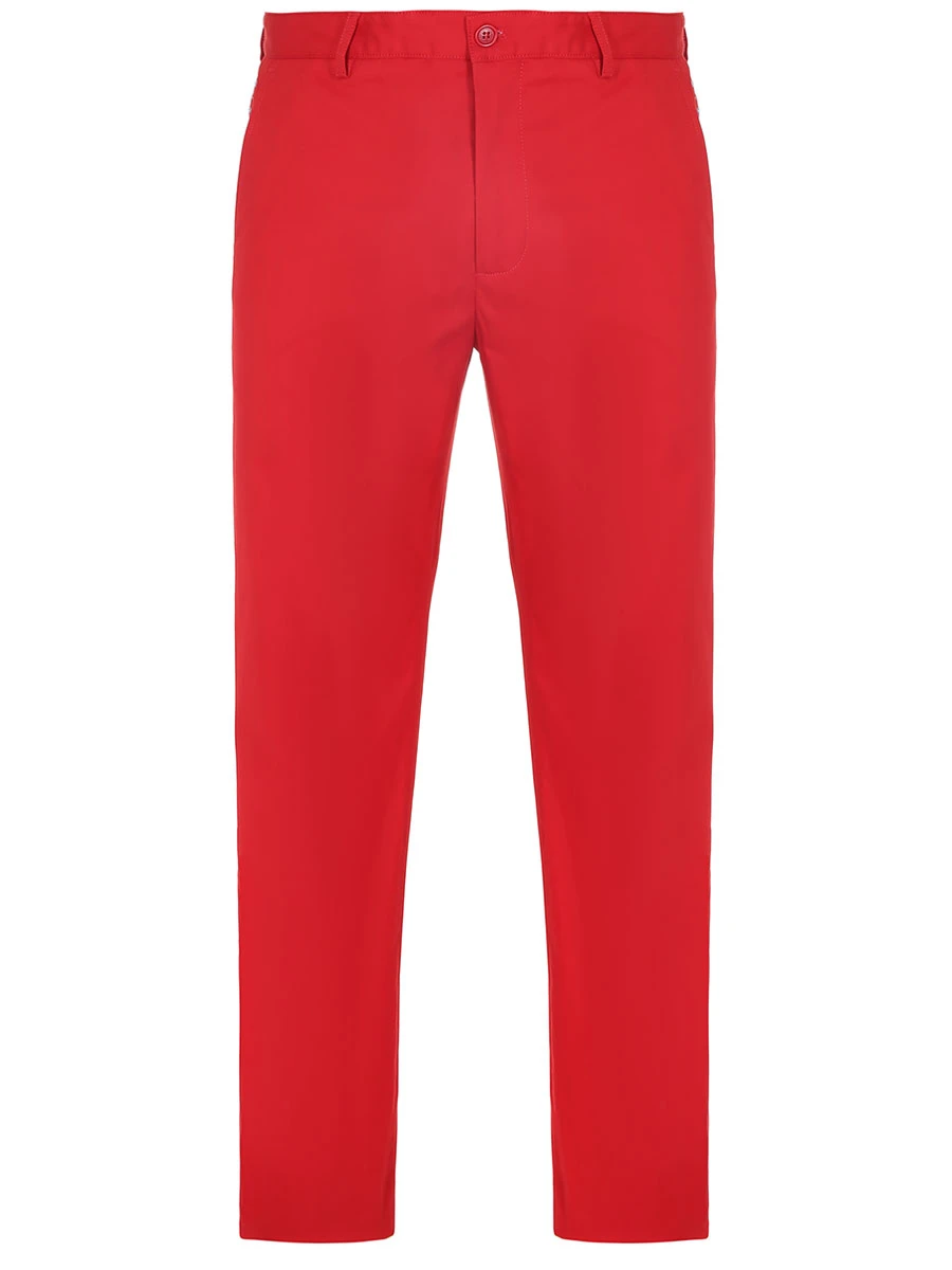 

Брюки хлопковые, Красный, 21414053/577