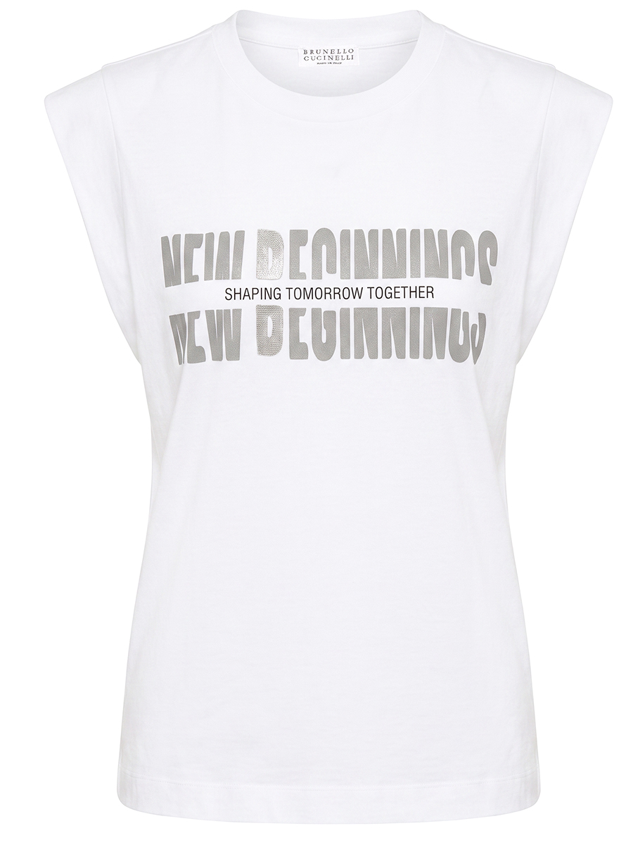 Футболка хлопковая BRUNELLO CUCINELLI