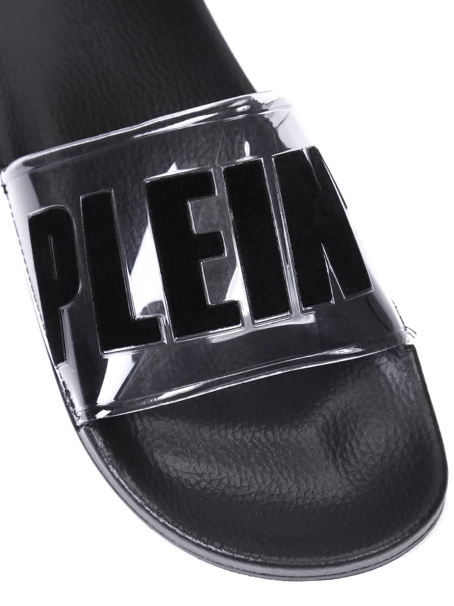 Шлепанцы резиновые PHILIPP PLEIN MSG0045/02 Черный  Фото 5