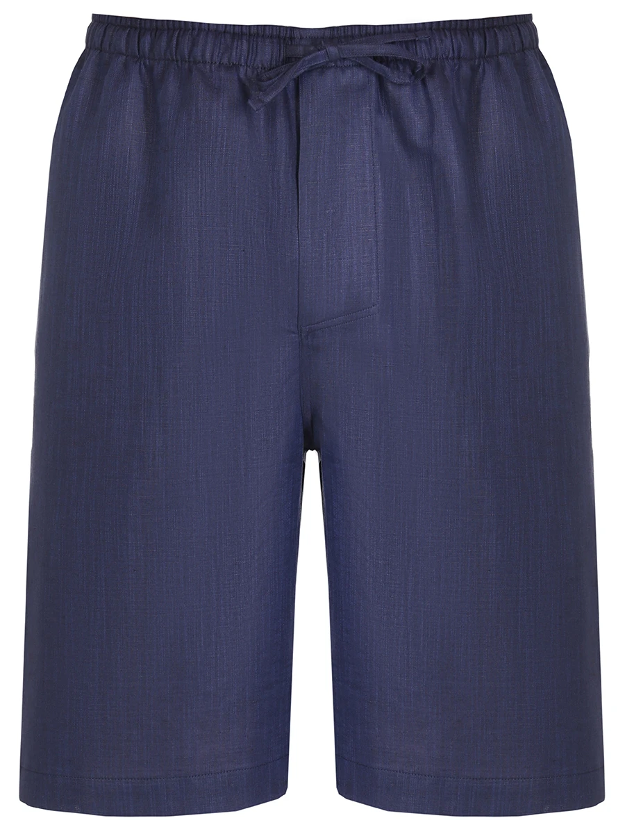 

Шорты домашние изо льна и хлопка, Синий, 4697-75191-480