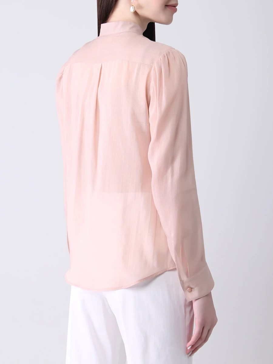Рубашка хлопковая с принтом ETRO 14308/0650, размер 44, цвет розовый 14308/0650 - фото 3