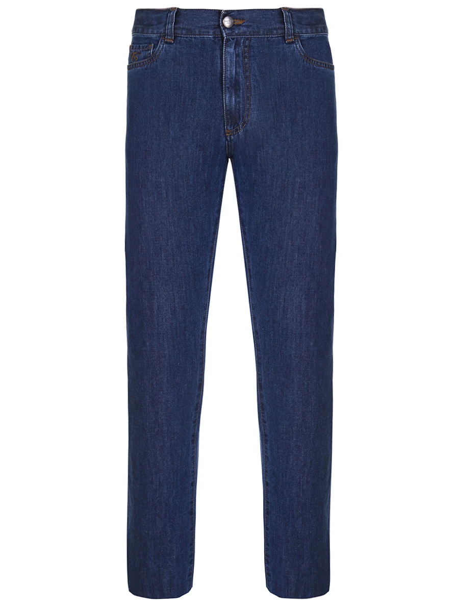 

Джинсы slim fit хлопковые, Деним, PD00621/301/91700