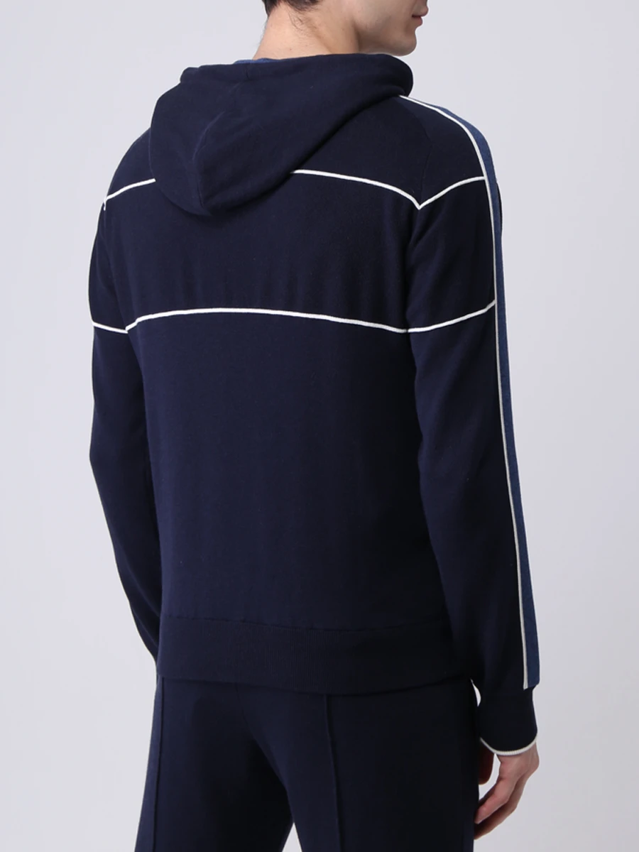 Костюм из хлопка и кашемира FIORONI CASHMERE MK22641E1 0001 2O1/MK22641F1 0001 2O1 Синий  Фото 3