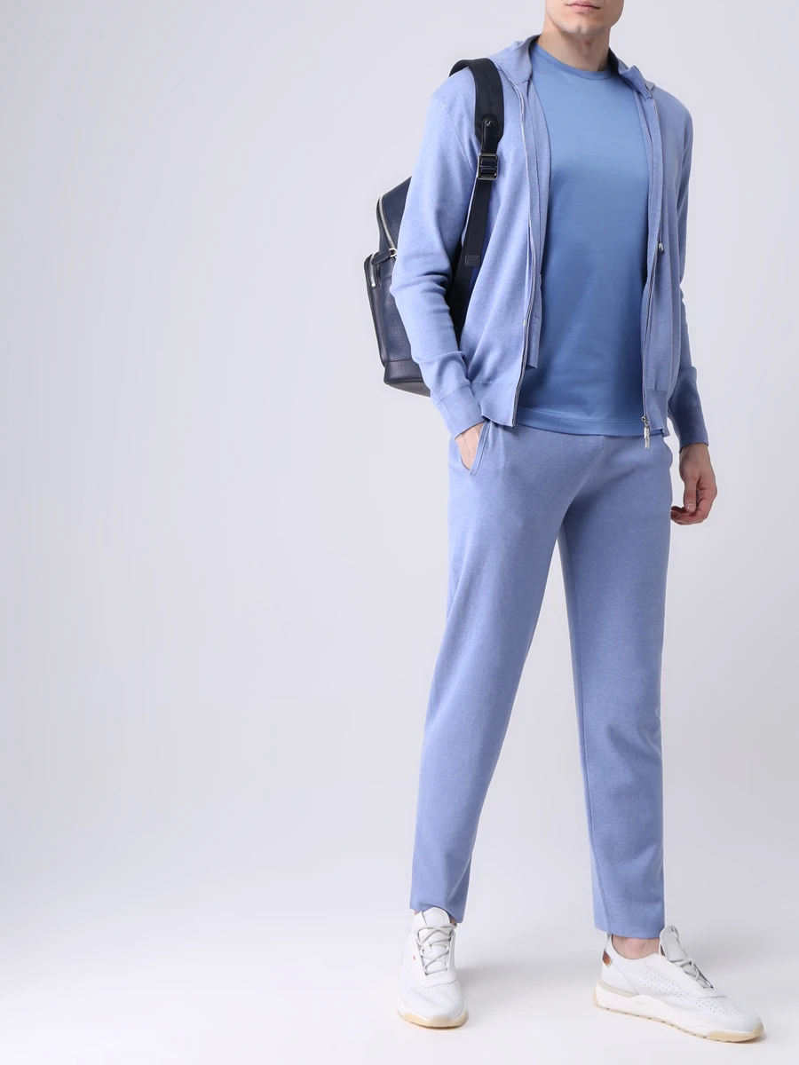 Костюм хлопковый CASTANGIA 5000/1000 LIGHT BLUE SPORT SUIT 23/898 Голубой  Фото 2