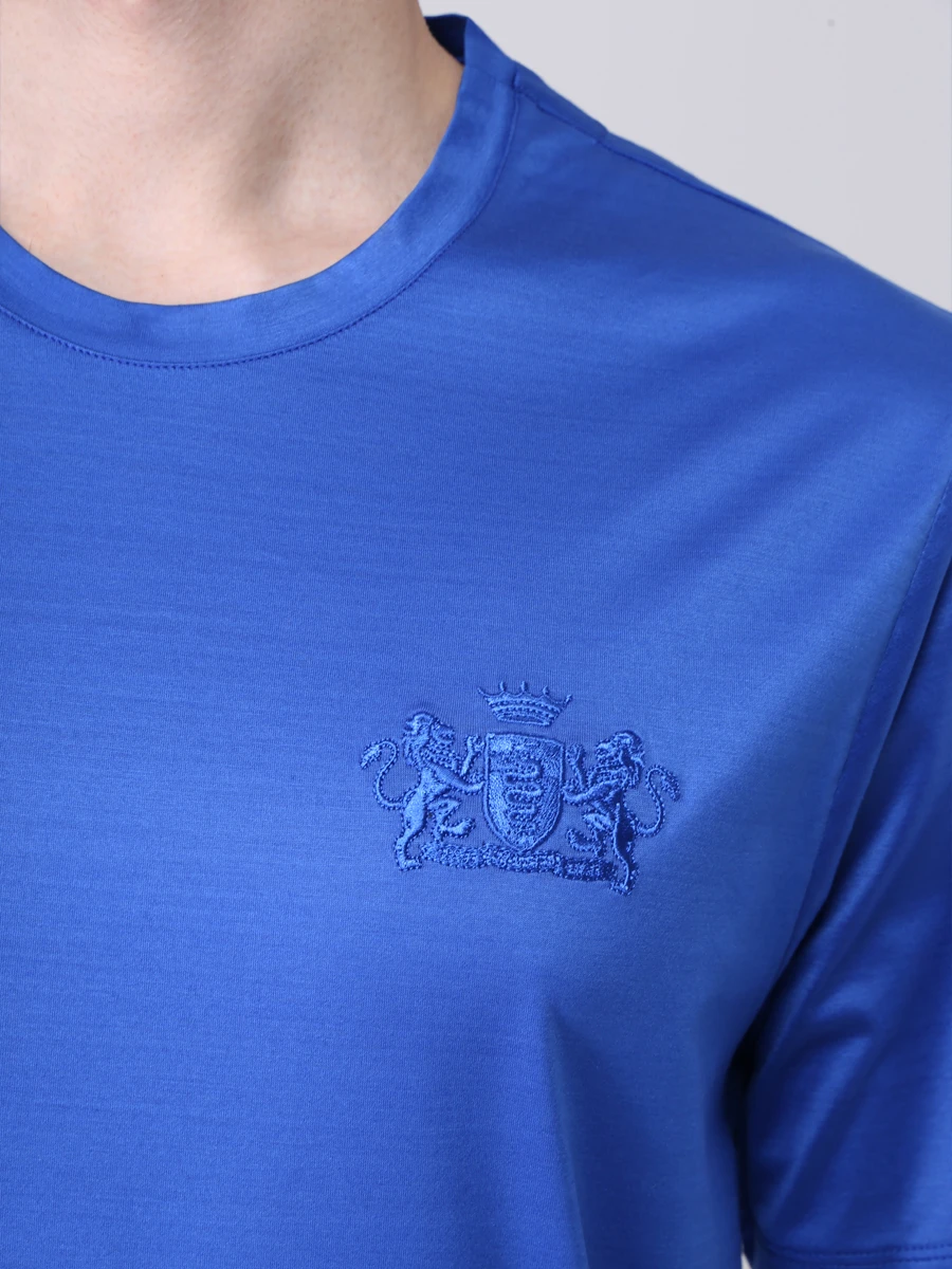 Футболка хлопковая CASTANGIA ROYAL BLUE T-SHIRT T46 Синий  Фото 5