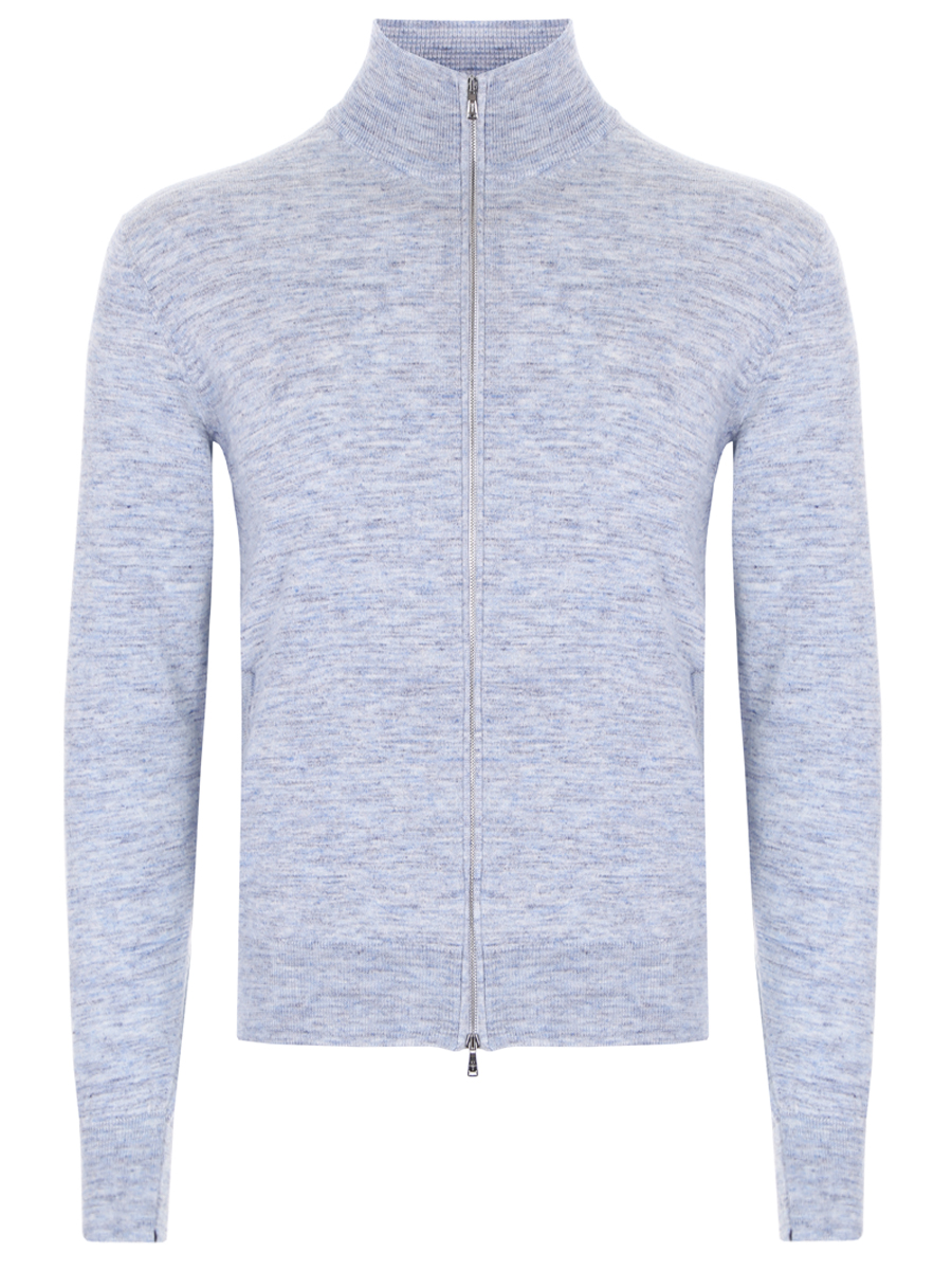 Кардиган из шерсти и шелка FIORONI CASHMERE