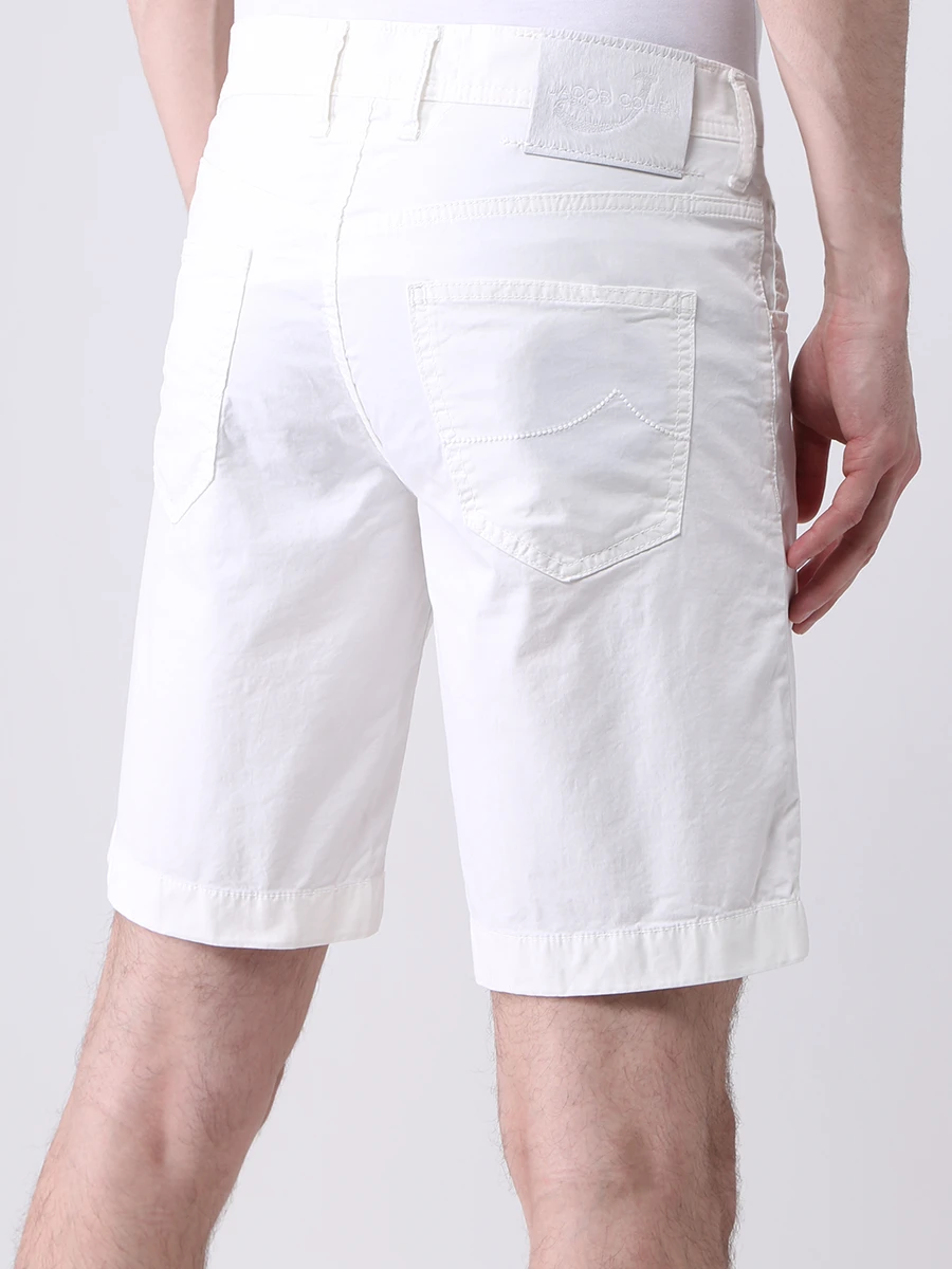 Шорты хлопковые JACOB COHEN J6636/COMF/6510V/112 Кремовый  Фото 3