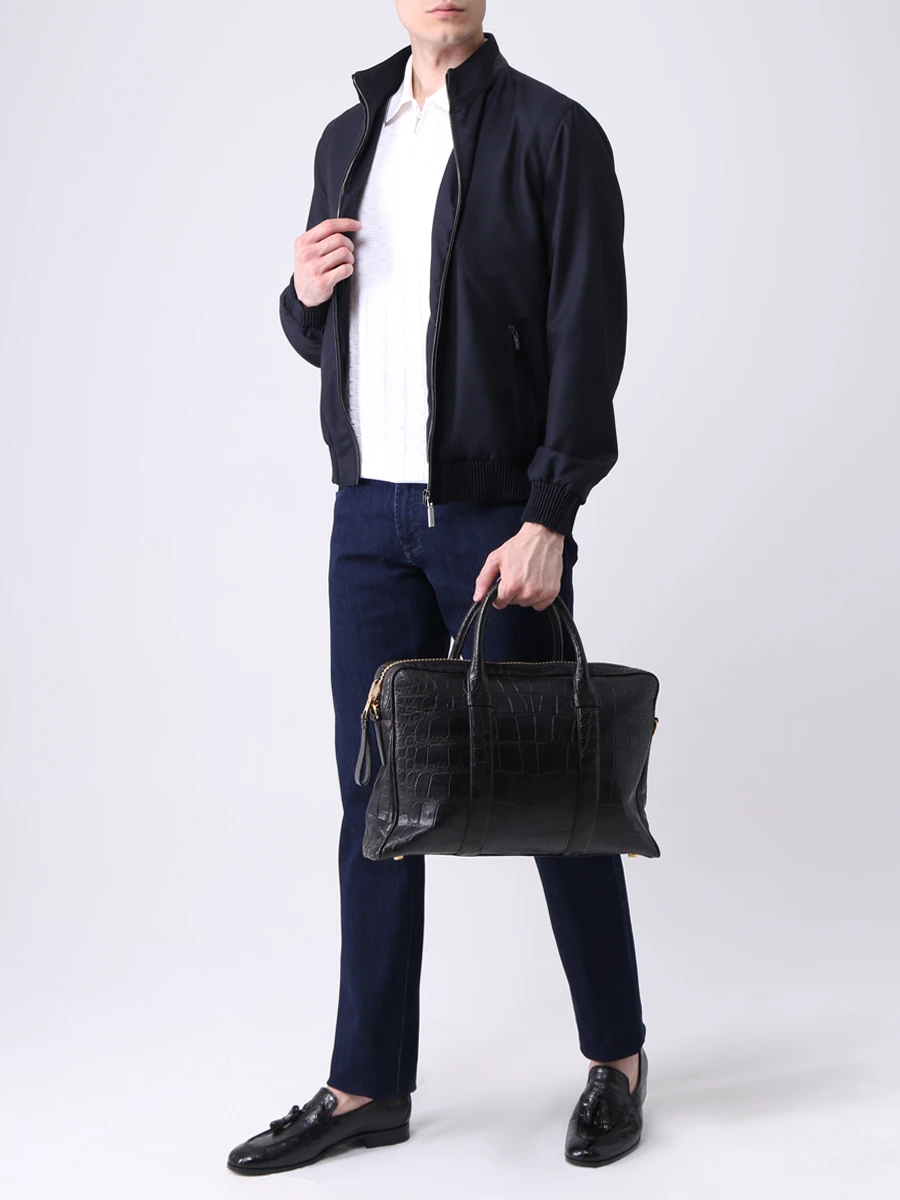 Куртка из шерсти и кашемира HETTABRETZ MT3100 T016T 1400 Синий  Фото 2