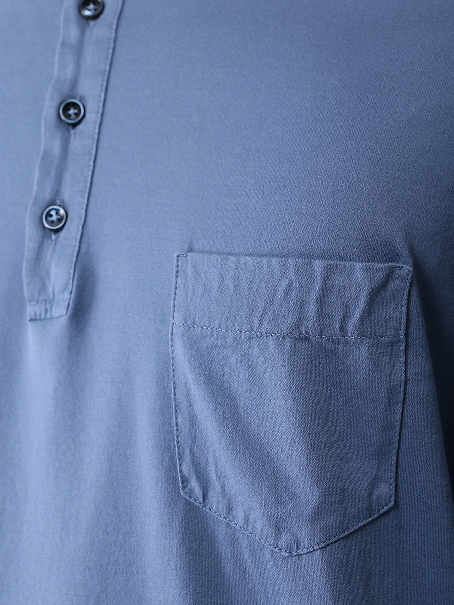 

Лонгслив хлопковый, Голубой, 10M616.PA01.JEANS