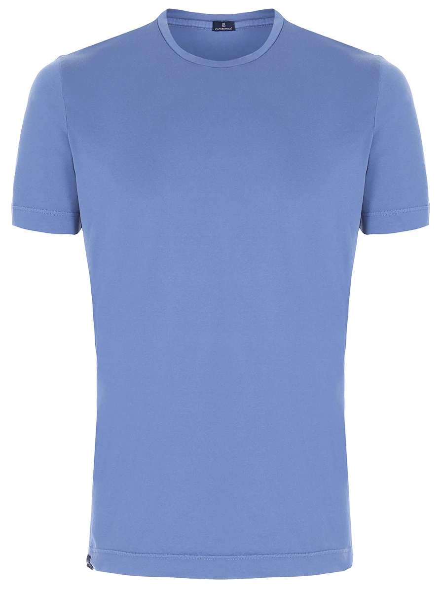 

Футболка хлопковая, Голубой, 10M660.PA01.JEANS