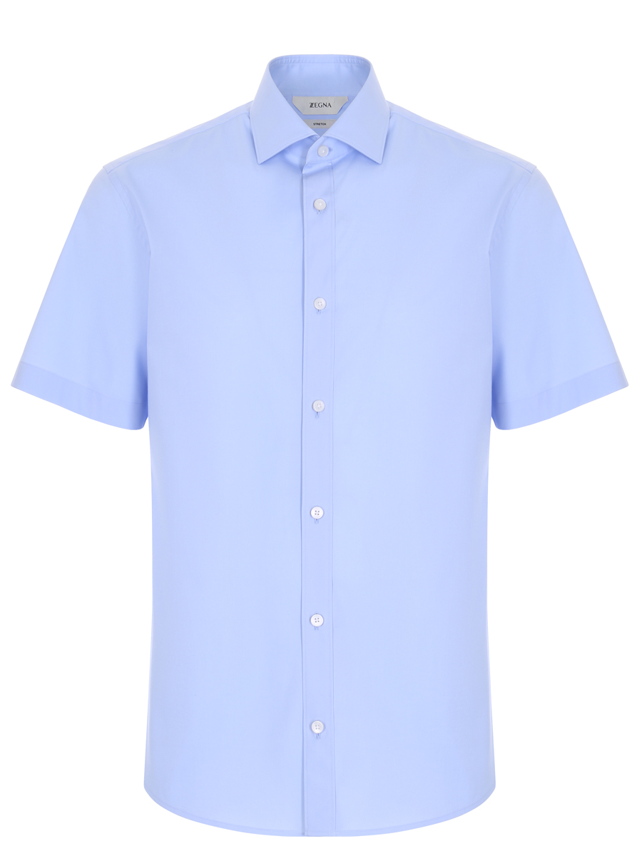 Рубашка Slim Fit хлопковая ZEGNA