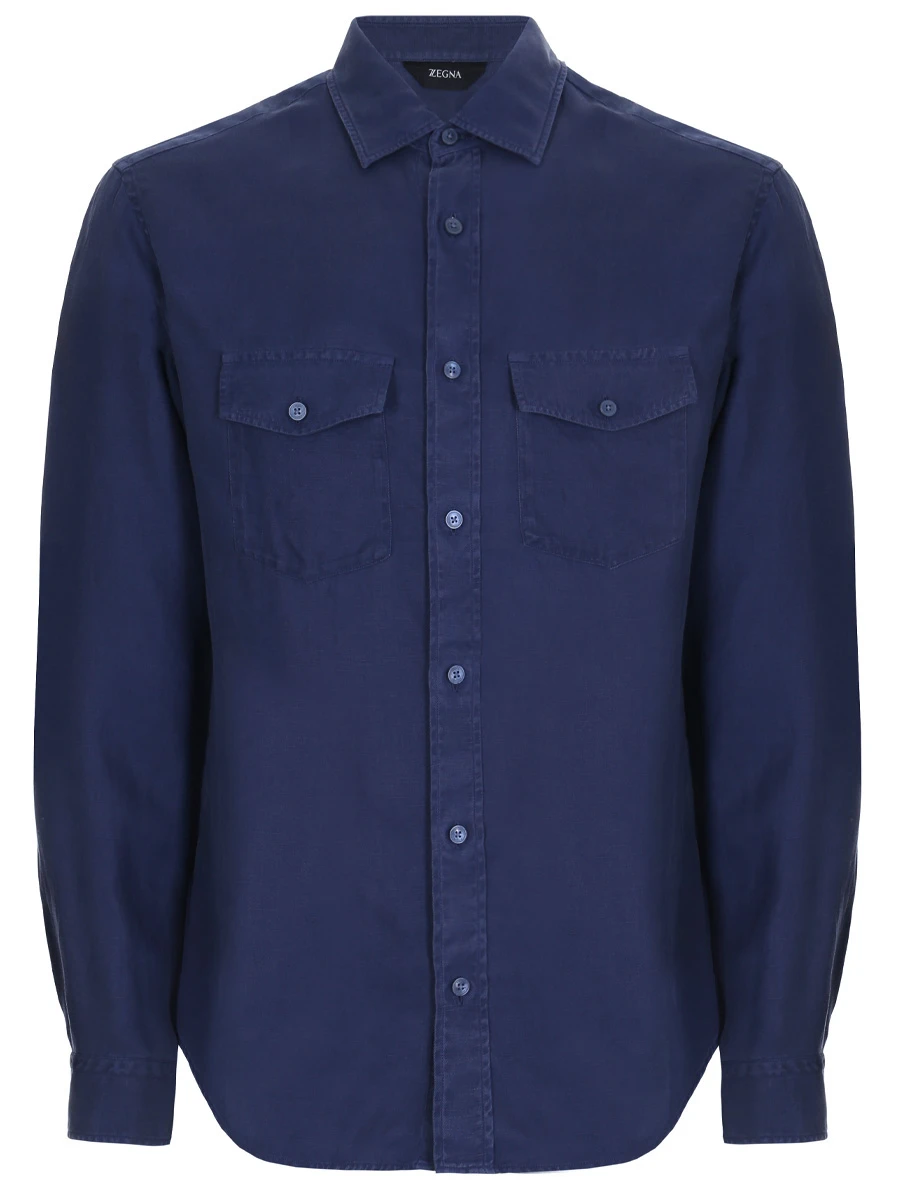 

Рубашка Regular Fit, Синий, 905391-ZCRN5