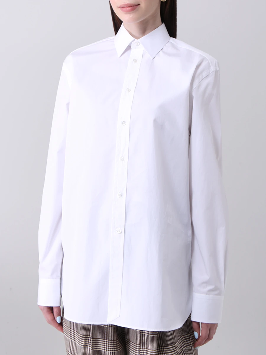 Рубашка хлопковая RALPH LAUREN 290651263001, размер 40, цвет белый - фото 4