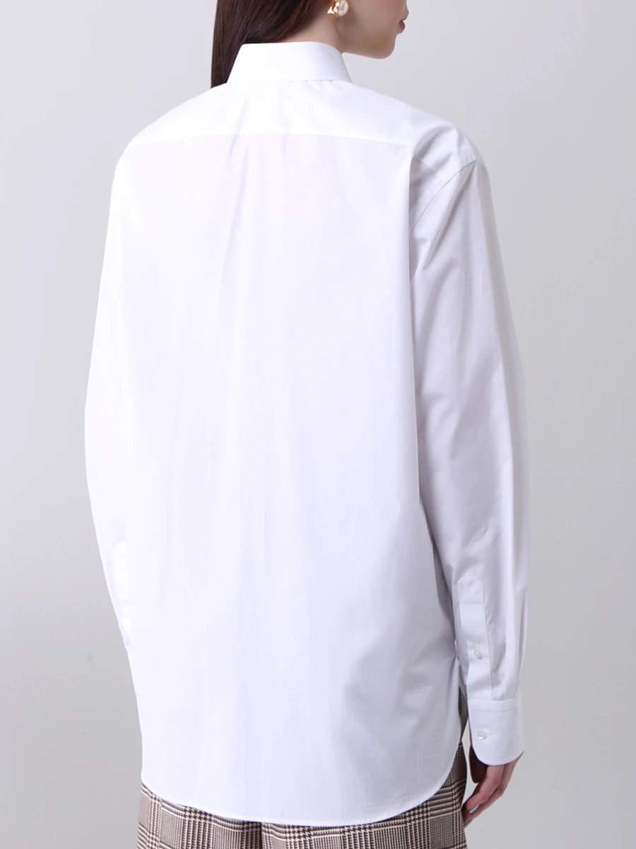 Рубашка хлопковая RALPH LAUREN 290651263001, размер 40, цвет белый - фото 3