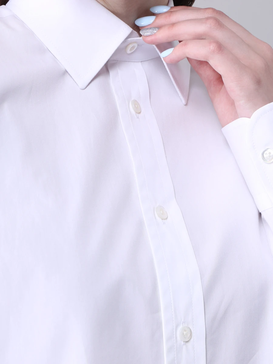 Рубашка хлопковая RALPH LAUREN 290651263001, размер 40, цвет белый - фото 5