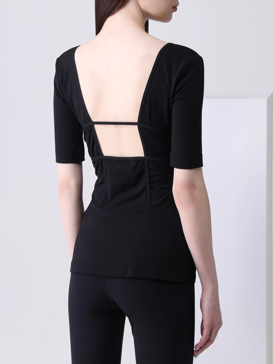 Футболка спортивная OFF-WHITE OWVA014S21JER0011000 Черный  Фото 3