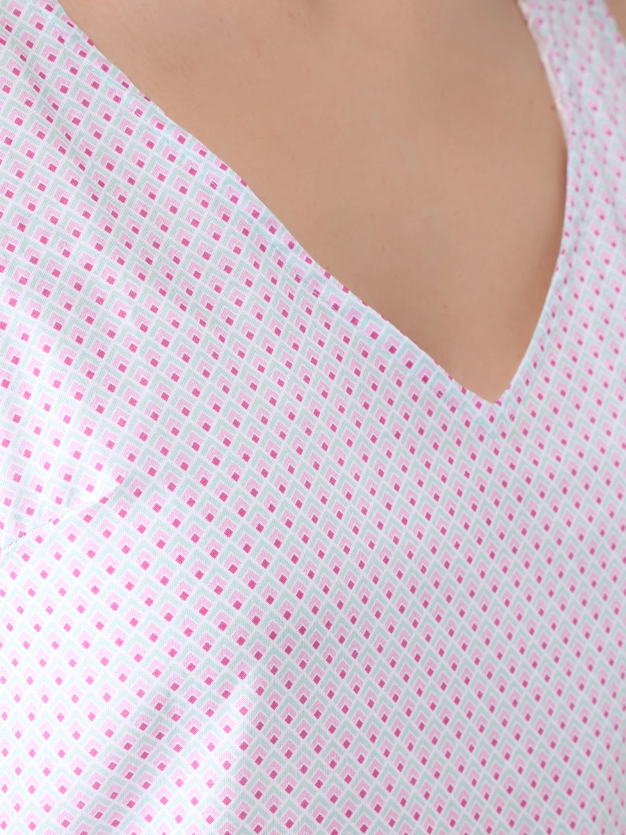 Пижама хлопковая DEREK ROSE 2023-LEDB040PIN, размер 40, цвет принт - фото 5
