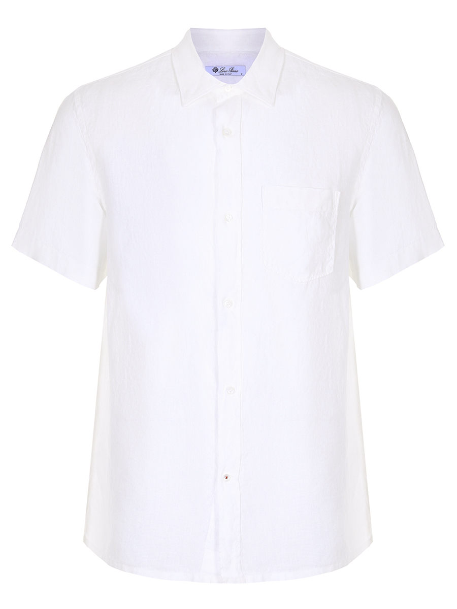 Рубашка Regular Fit льняная LORO PIANA