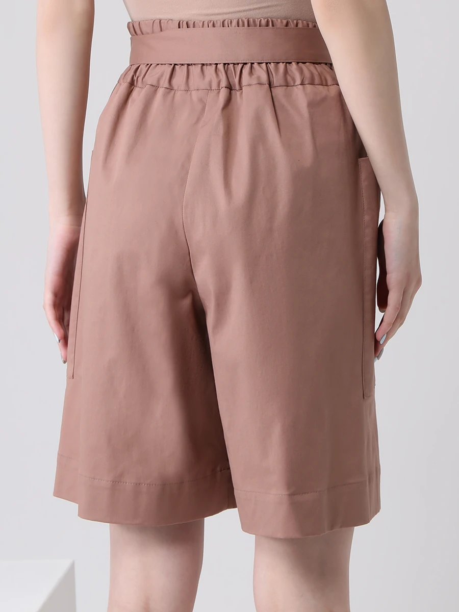 

Бермуды хлопковые, Коричневый, 1723/190